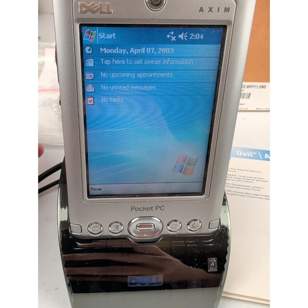 Dell Axim X3 Windows Mobile Pocket PC With Accessories